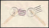 US Illinois, Congerville 638, 641, 690 Fancy Cancel Cover, Lincoln Bust